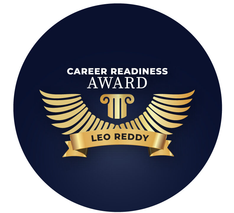 Leo Reddy Career Readiness Award logo